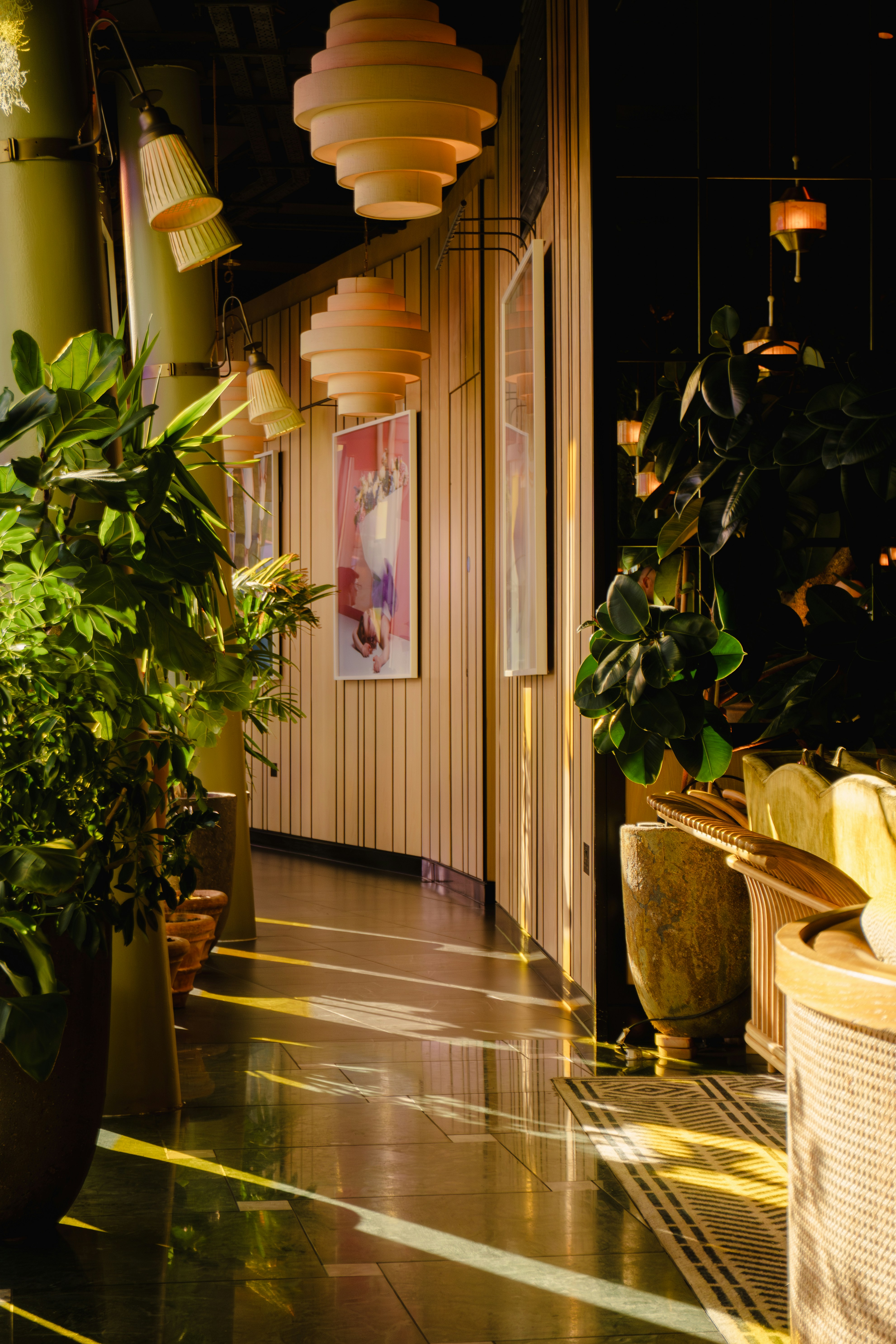 Boutique hotel interior